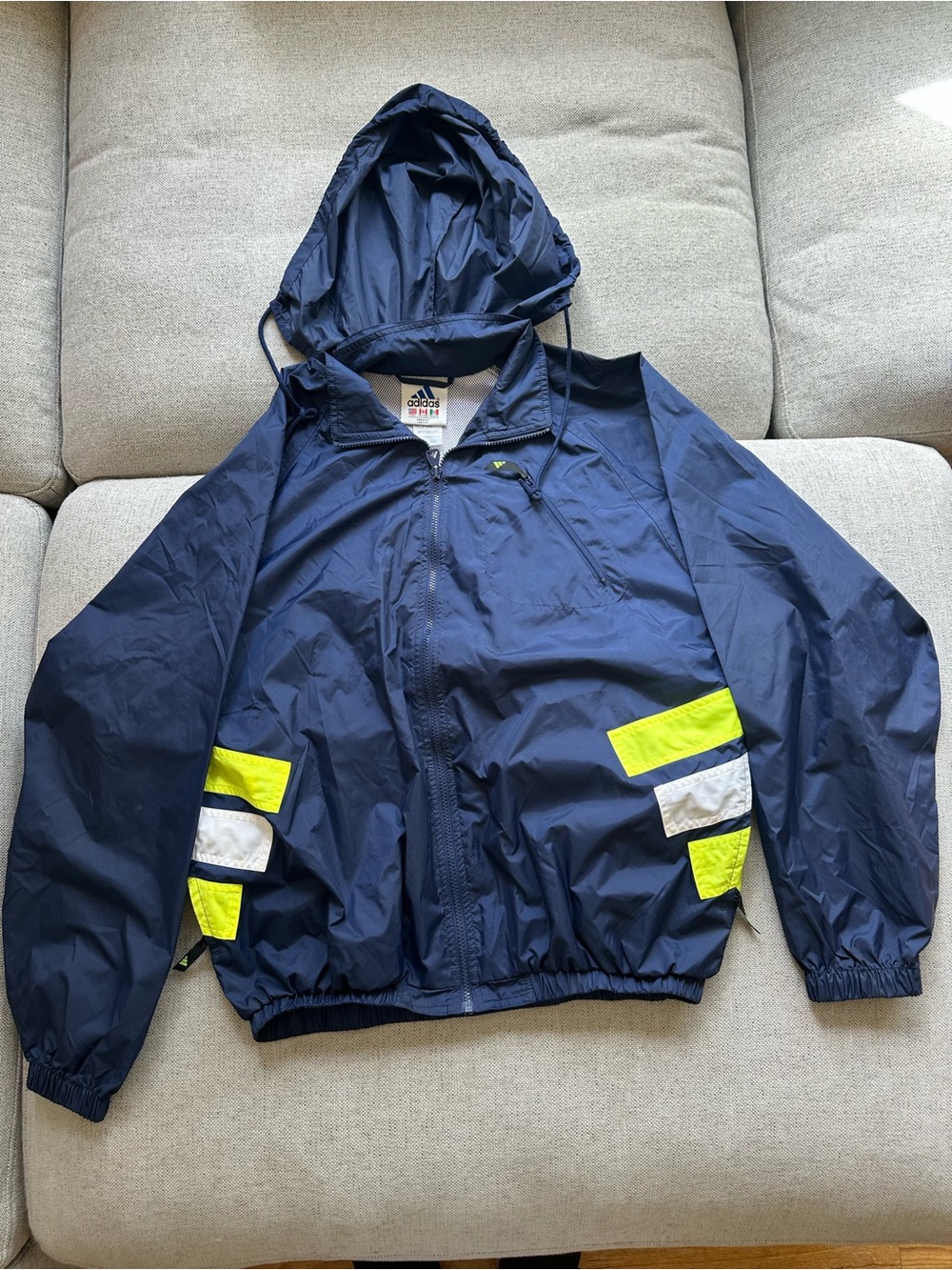 Adidas Vintage 1990’s Windbreaker Jacket Men’s L